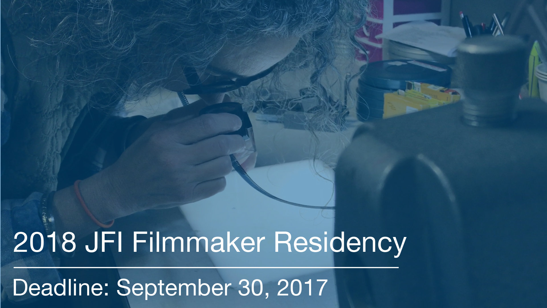 Apply for the 2018 JFI Filmmaker Residency